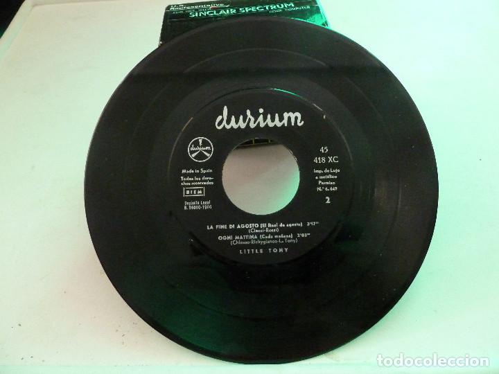 Discos de vinilo: LITTLE TONY - CON TU AMOR - DURIUM - Foto 3