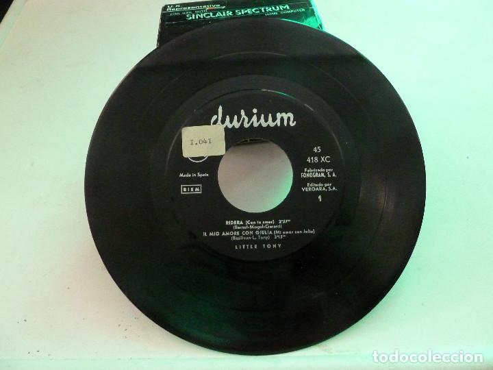 Discos de vinilo: LITTLE TONY - CON TU AMOR - DURIUM - Foto 4