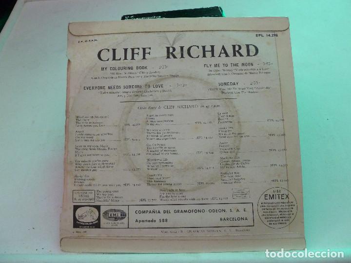 Discos de vinilo: CLIFF RICHARD - MY COLOURING BOOK - Foto 2
