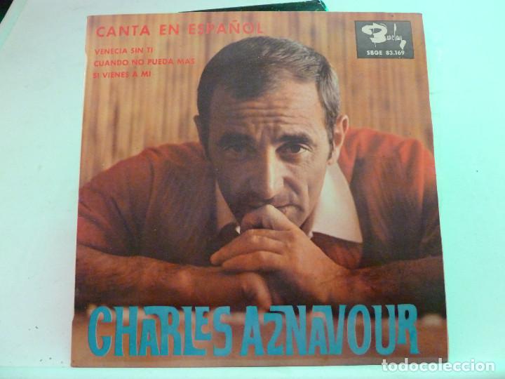 Discos de vinilo: CHARLES AZNAVOUR - VENECIA SIN TI - Foto 1