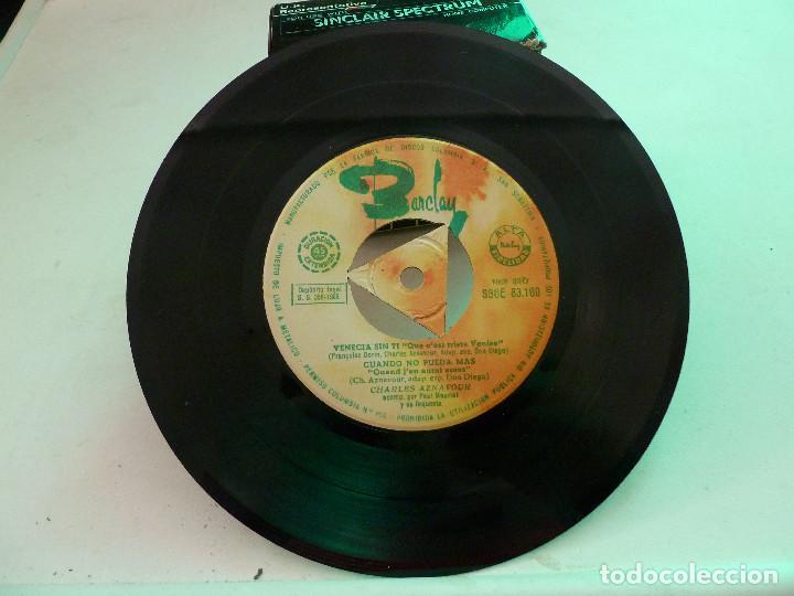 Discos de vinilo: CHARLES AZNAVOUR - VENECIA SIN TI - Foto 4