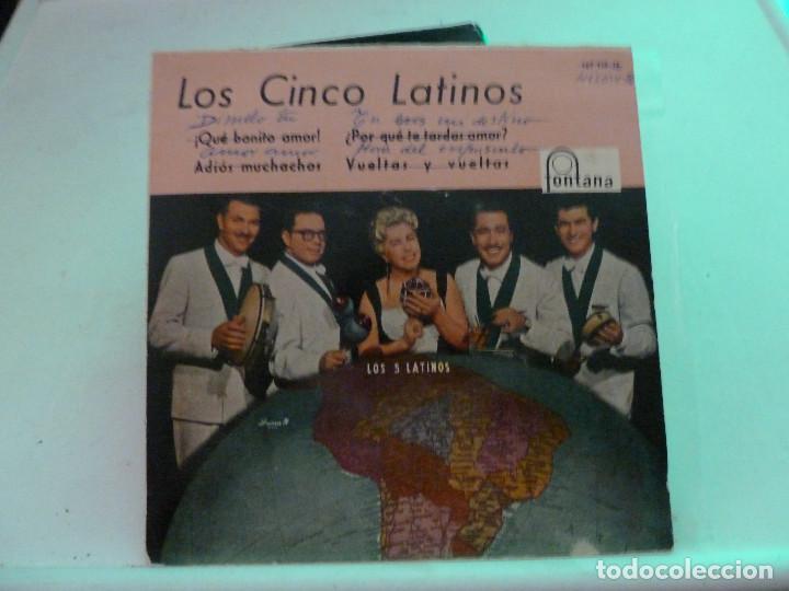 Discos de vinilo: LOS CINCO LATINOS - QUE BONITO AMOR - Foto 1