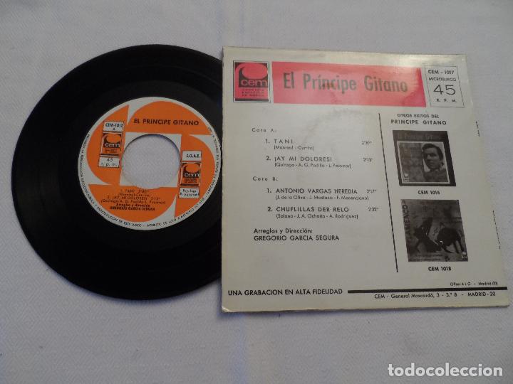 Discos de vinilo: EL PRINCIPE GITANO - TANI +3 - Foto 2