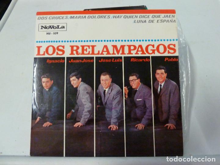 Discos de vinilo: LOS RELAMPAGOS - DOS CRUCES - Foto 1