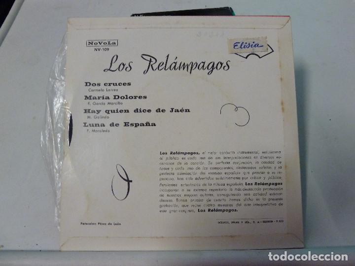 Discos de vinilo: LOS RELAMPAGOS - DOS CRUCES - Foto 2