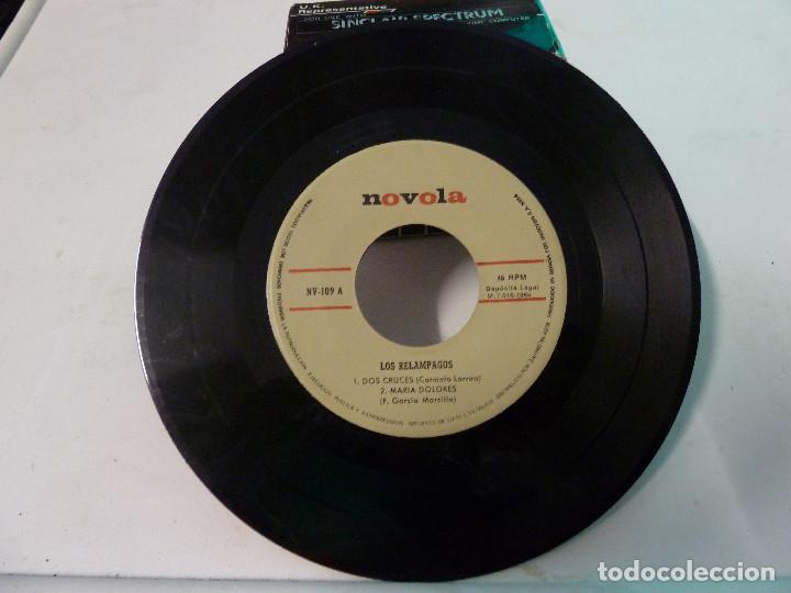 Discos de vinilo: LOS RELAMPAGOS - DOS CRUCES - Foto 4