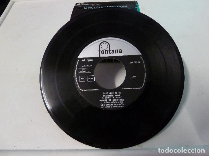 Discos de vinilo: LOS CINCO LATINOS - ENDE QUE TE VI - Foto 4