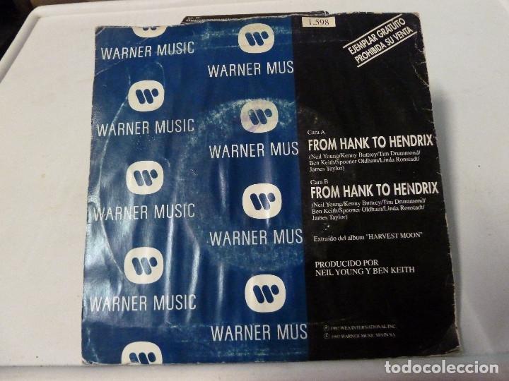 Discos de vinilo: NEIL YOUNG - FROM HANK TO HENDRIX - Foto 2