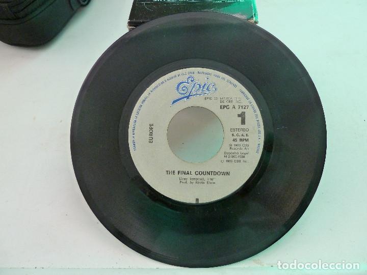 Discos de vinilo: EUROPE - OPEN YOUR HEART - THE FINAL COUNTDOWN 2 SINGLES - Foto 6