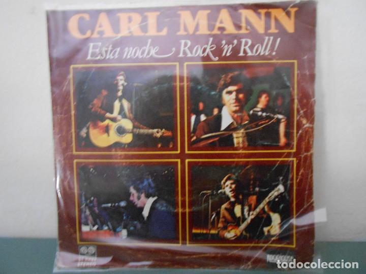 Discos de vinilo: CARL MANN - ESTA NOCHE ROCKN ROLL - Foto 1