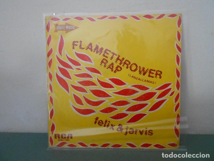 Discos de vinilo: FELIX & JARVIS - FLAMETHROWER RAP - Foto 1