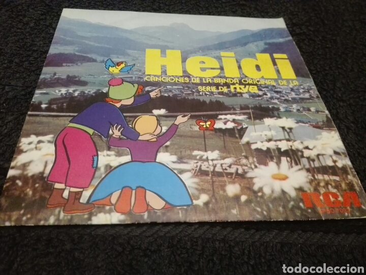 Discos de vinilo: Disco vinilo HEIDI canciones de la serie de rtve - Foto 1