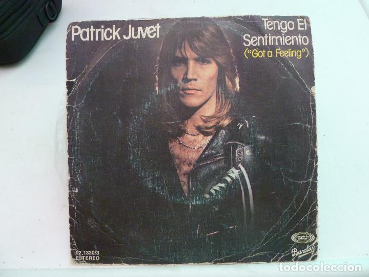 Discos de vinilo: PATRICK JUVET - TENGO EL SENTIMIENTO - GOT A FEELING - Foto 1