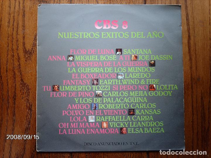 Discos de vinilo: CBS 8  - nuestros exitos del a&ntilde;o - Foto 1
