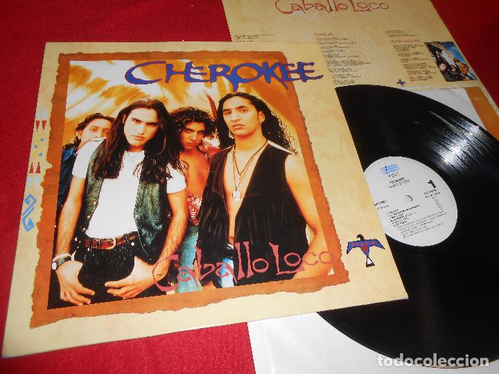 Discos de vinilo: CHEROKEE CABALLO LOCO LP 1994 EPIC SPAIN