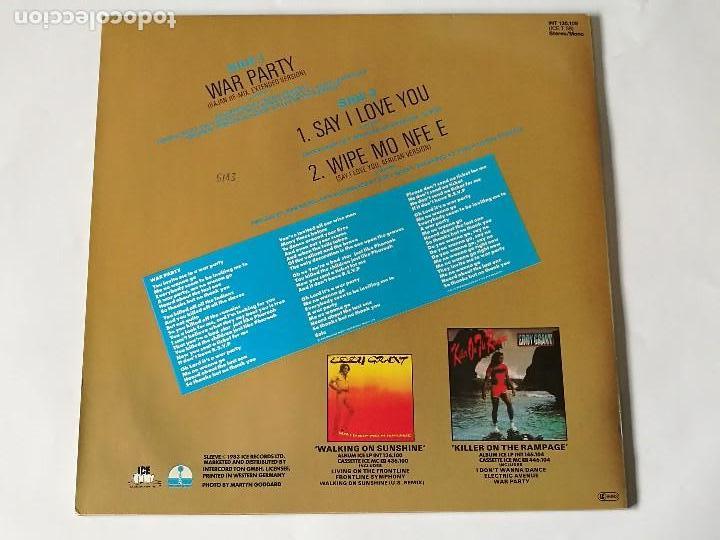 Discos de vinilo: Eddy Grant - War Party - 1983 - Foto 2
