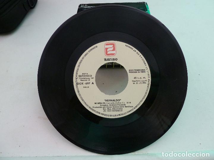 Discos de vinilo: HERNALDO - MI NI&Ntilde;A ES - ZAFIRO - Foto 5