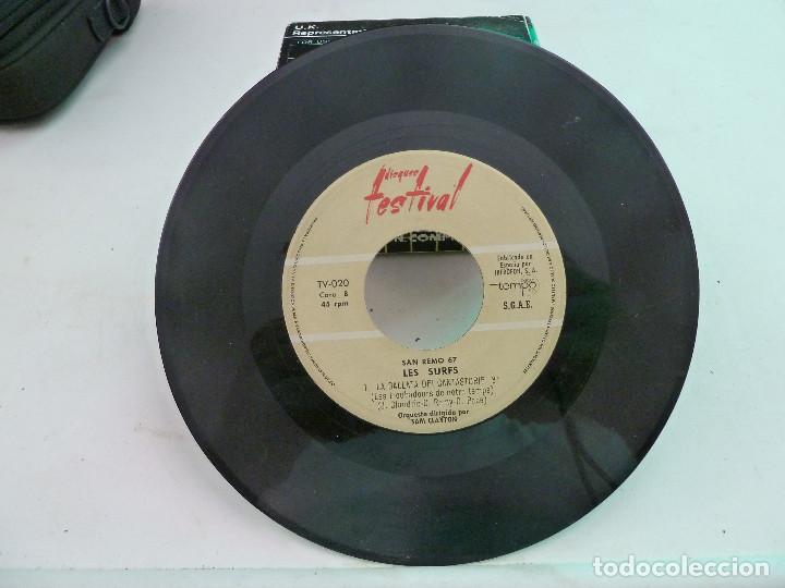 Discos de vinilo: LES SURFS - SAN REMO 67 - Foto 4