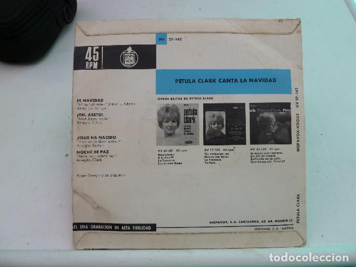 Discos de vinilo: PETULA CLARK - ES NAVIDAD - Foto 2