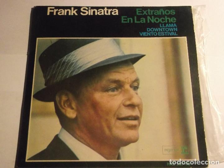 Discos de vinilo: FRANK SINATRA-EXTRA&Ntilde;OS EN LA NOCHE-EP - Foto 1