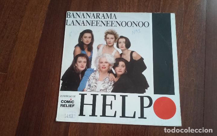 Discos de vinilo: Bananarama & lananeeneenoonoo-help.maxi espa&ntilde;a - Foto 1
