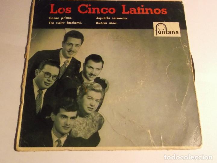 Discos de vinilo: LOS CINCO LATINOS-COME PRIMA - Foto 1