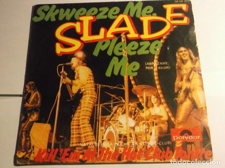 Discos de vinilo: SLADE-SKWEEZE ME-SINGLE - Foto 1
