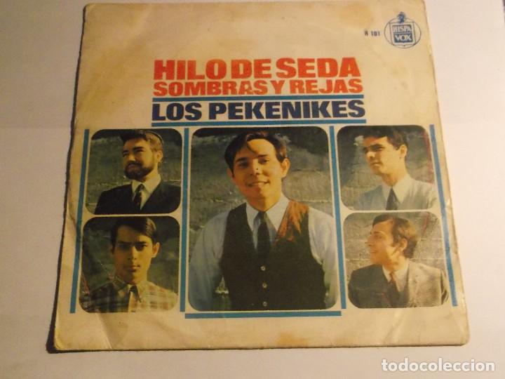Discos de vinilo: LOS PEKENIKES-HILO DE SEDA - Foto 1