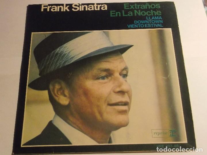 Discos de vinilo: FRANK SINATRA-EXTRE&Ntilde;OS EN LA NOCHE-EP - Foto 1