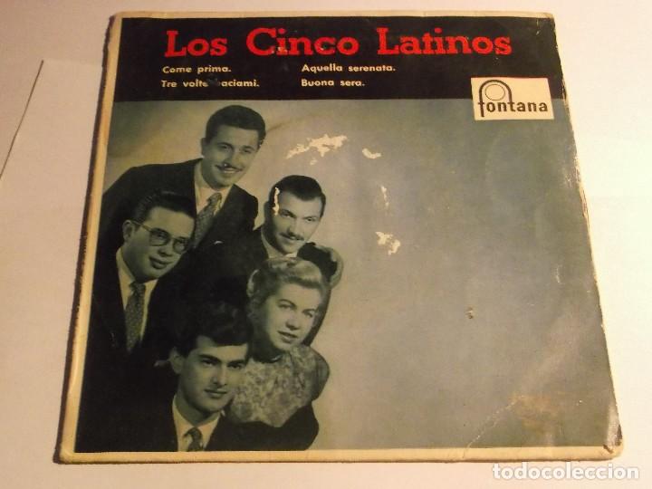 Discos de vinilo: LOS CINCO LATINOS-COME PRIMA-EP - Foto 1