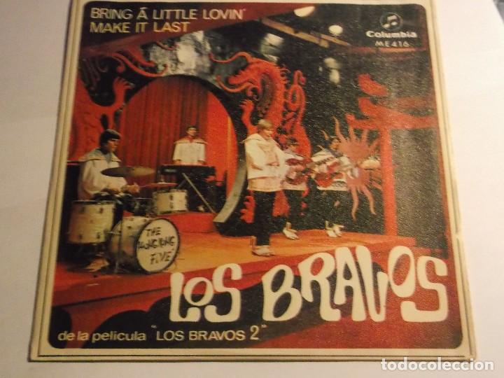 Discos de vinilo: LOS BRAVOS-BRING A LITTLE LOVIJ - Foto 1