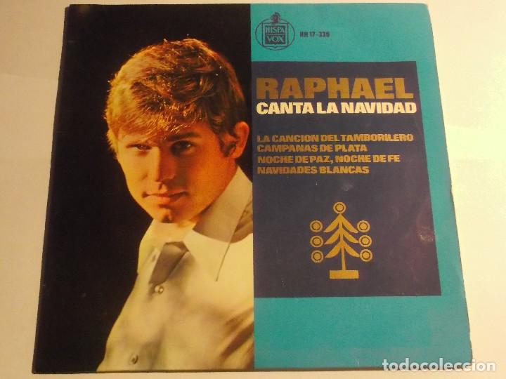 Discos de vinilo: RAPHAEL-CANTA LA NAVIDAD - Foto 1