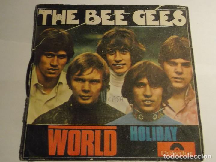 Discos de vinilo: THE BEE GEES-WORLS HOLIDAY