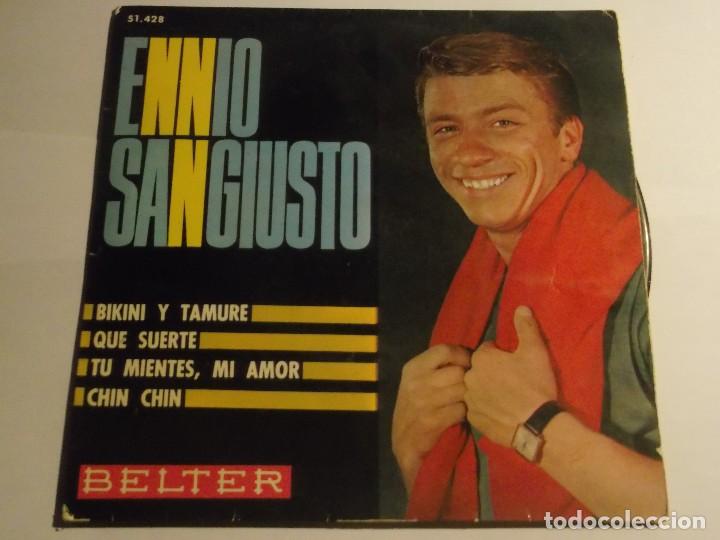 Discos de vinilo: ENNIO SANGIUSTO-BIKINI Y TAMURE-EP