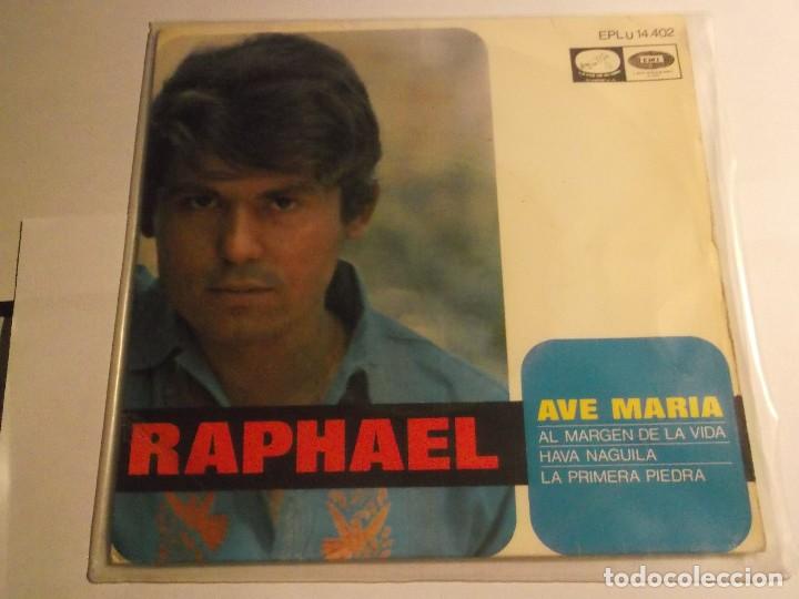 Discos de vinilo: RAPHAEL-AVE MARI-EP - Foto 1