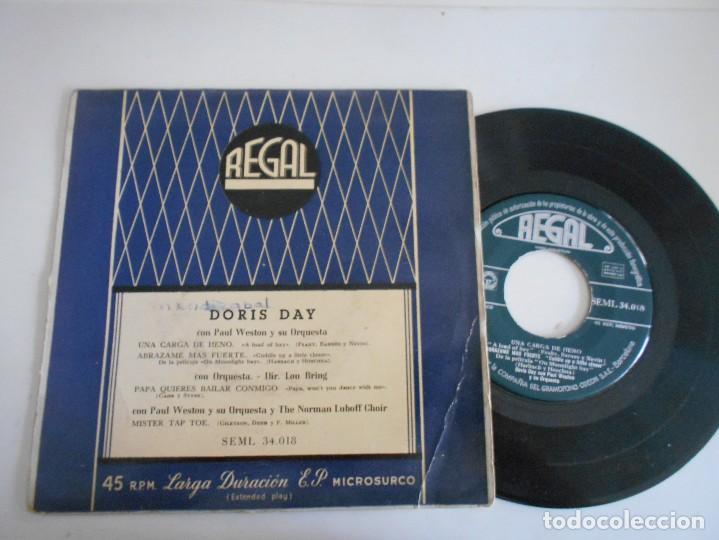 Discos de vinilo: DORIS DAY-EP UNA CARGA DE HENO +3 - Foto 1