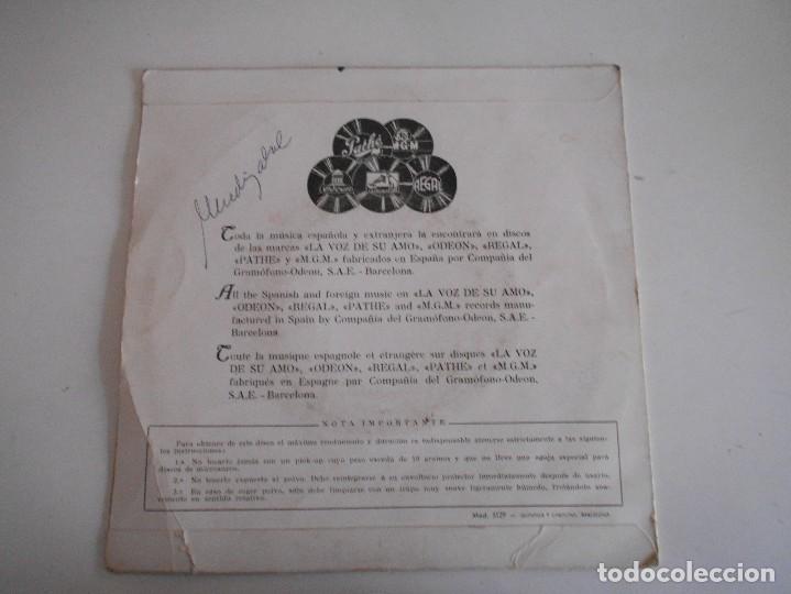 Discos de vinilo: DORIS DAY-EP UNA CARGA DE HENO +3 - Foto 2