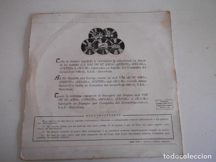 Discos de vinilo: FRANKIE LAINE-EP EL RUBI Y LA PERLA +3 - Foto 2