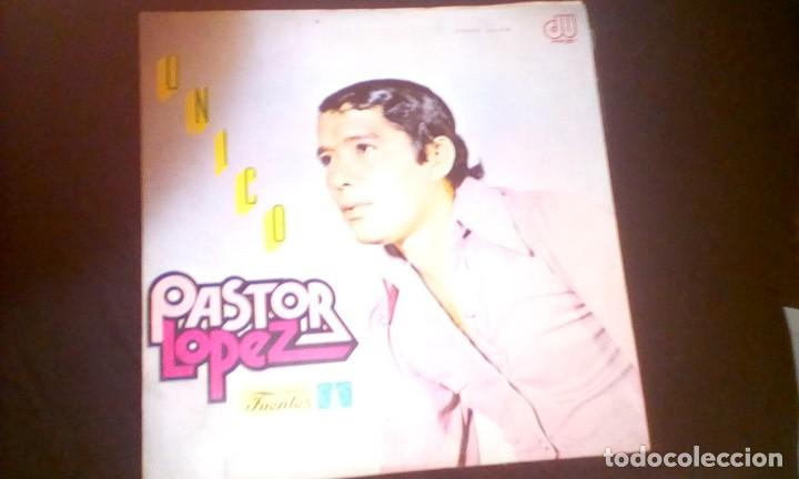 Disques de vinyle: PASTOR LOPEZ - UNICO LP COLOMBIA