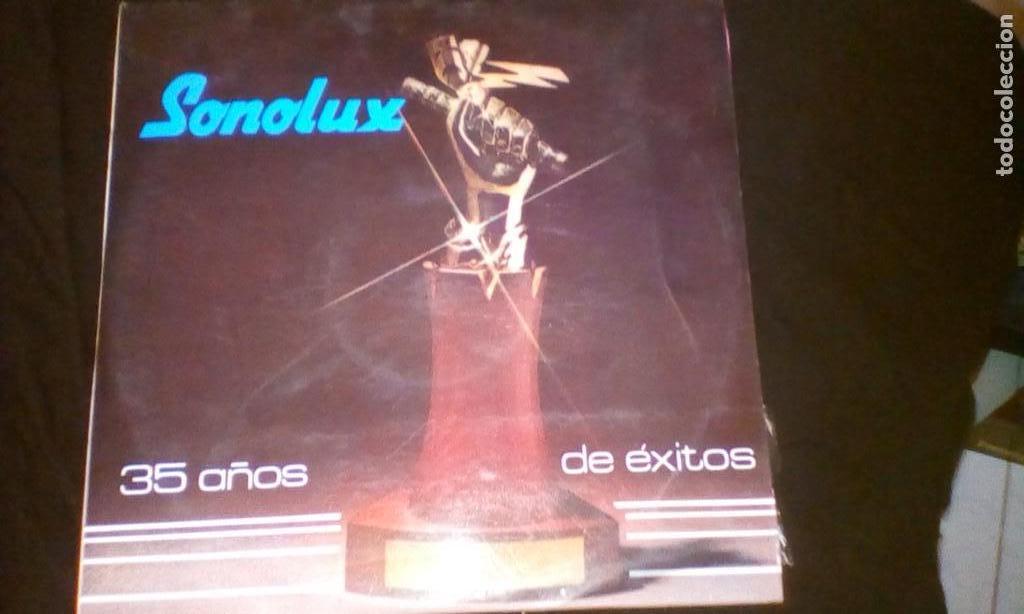 Dischi in vinile: SONOLUX 35 A&Ntilde;OS DE EXITOS . 3LP COLOMBIA . TRIPLE LP DE COLORES