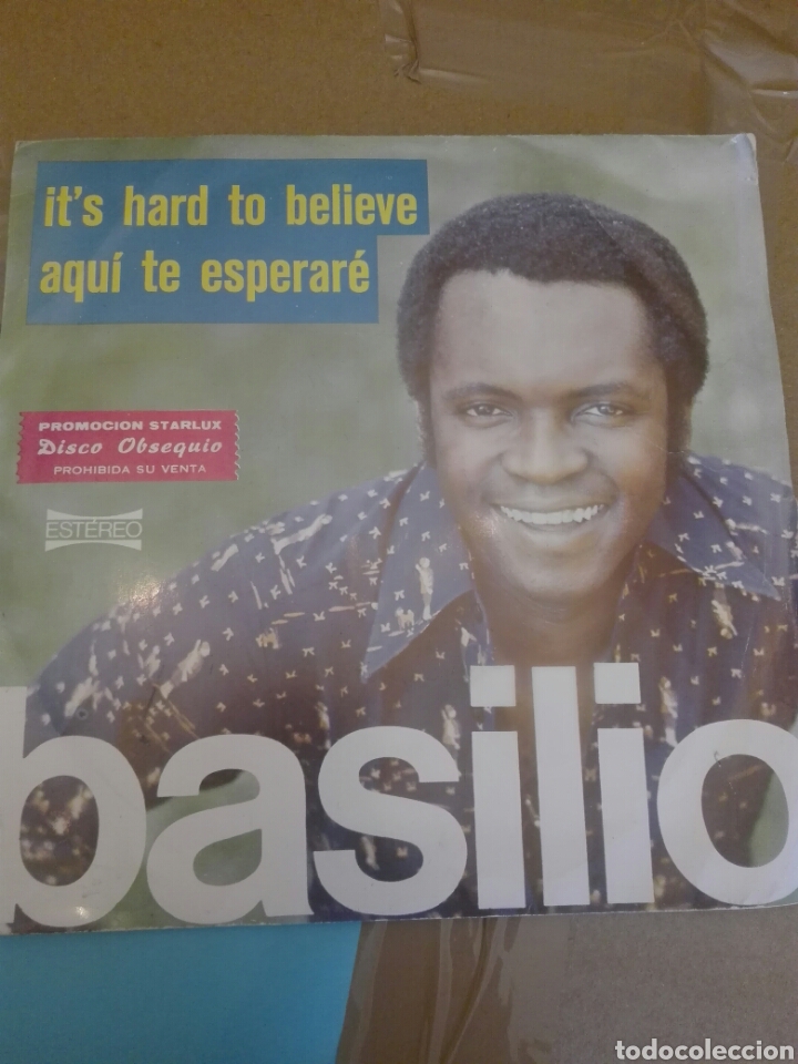 Discos de vinilo: Disco vinilo single BASILIO - Foto 1
