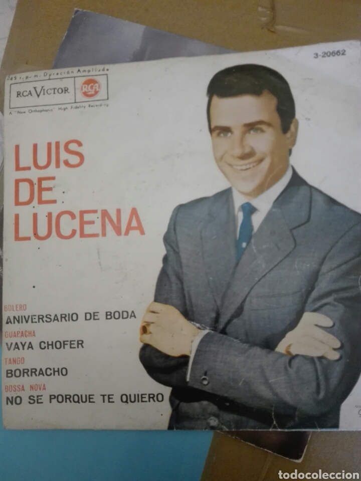 Discos de vinilo: Disco vinilo EP LUIS DE LUCENA - Foto 1