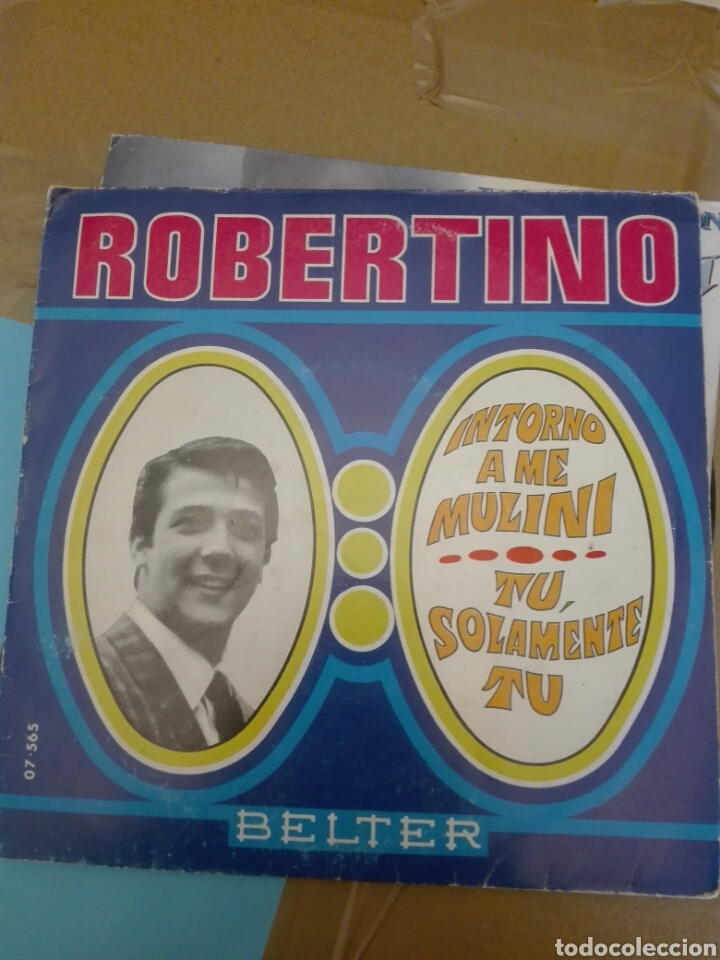 Discos de vinilo: Disco vinilo single ROBERTINO - Foto 1