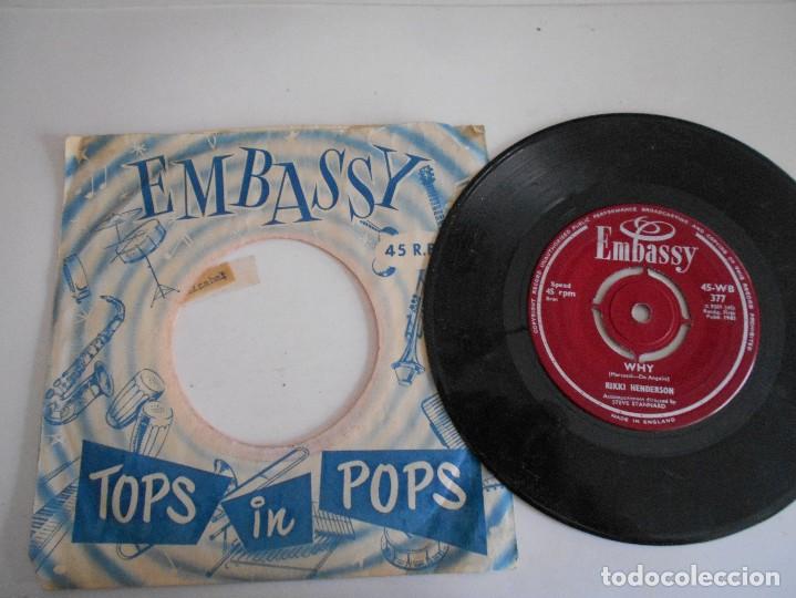 Discos de vinilo: RIKKI HENDERSON-SINGLE WHY - Foto 1