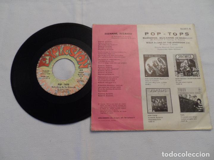 Discos de vinilo: POP-TOPS / SUZANNE,SUZANNE (EN ESPA&Ntilde;OL) - Foto 2