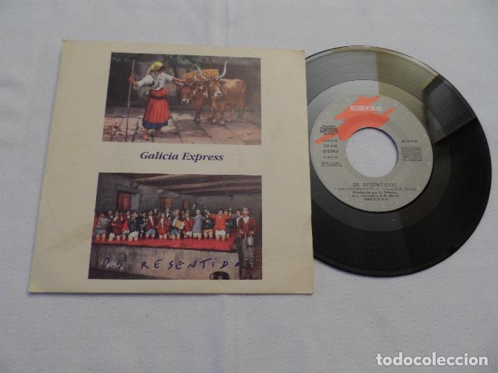 Discos de vinilo: OS RESENTIDOS - GALICIA EXPRESS - Foto 1