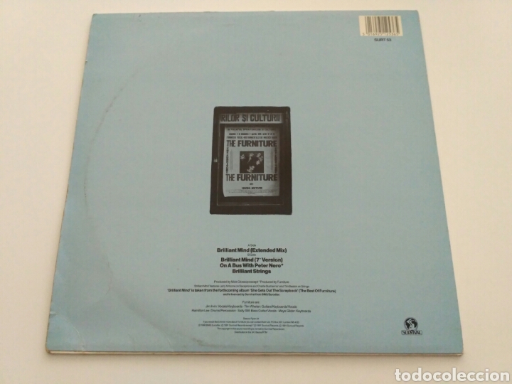 Discos de vinilo: Furniture - Brilliant Mind - Foto 2