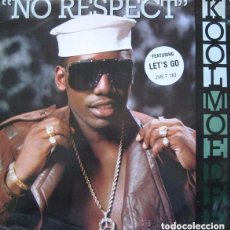 Discos de vinilo: KOOL MOE DEE, NO RESPECT- MAXI-SINGLE UK 1988 HIP HOP