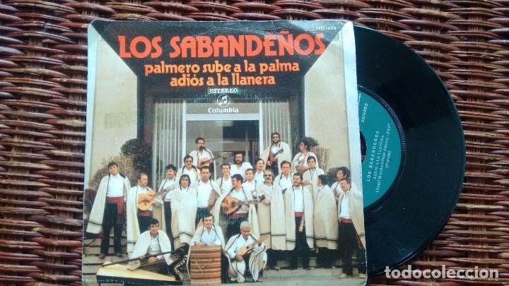 Discos de vinilo: SINGLE (VINILO) DE LOS SABANDE&Ntilde;OS A&Ntilde;OS  70 - Foto 1