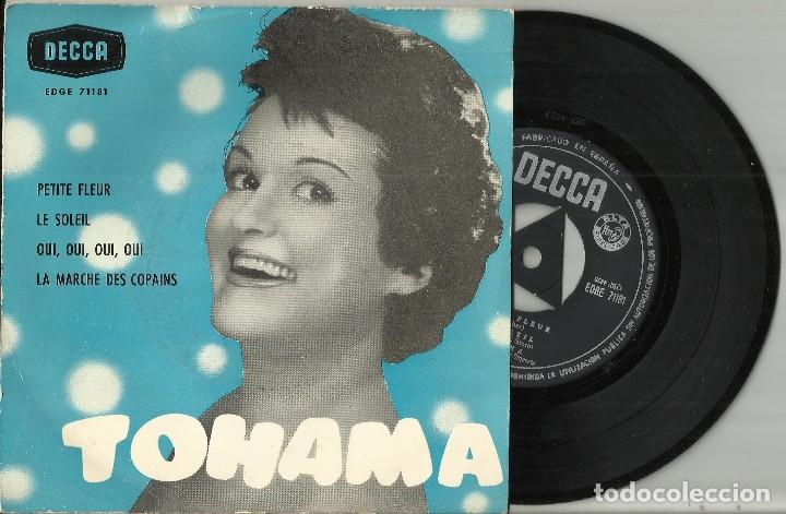 Discos de vinilo: TOHAMA EP PETITE FLEUR + 3 ESPA&Ntilde;A 1959